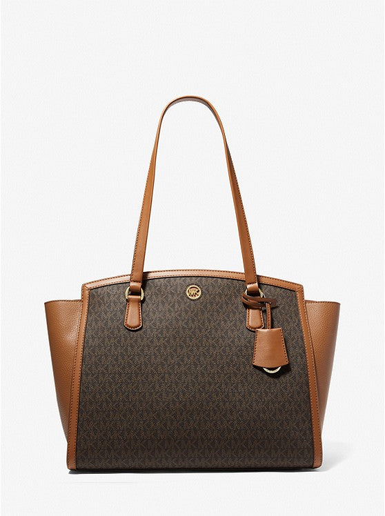 MICHAEL KORS Chantal Large Logo Tote Bag