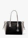 MICHAEL KORS Avril Small Leather Top-Zip Satchel