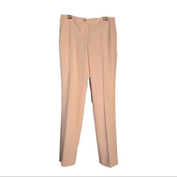 Karl Lagerfeld Trouser Pants Slim Suiting Peach Dress pants.