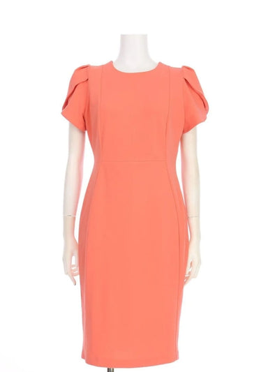 Calvin Klein Women's Puff Sleeve Scuba Shift Dres