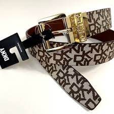 Dkny monogrammed belt women in small med and large